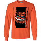 T-Shirts Orange / YS Here's Cheshire Youth Long Sleeve T-Shirt