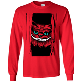 T-Shirts Red / YS Here's Cheshire Youth Long Sleeve T-Shirt
