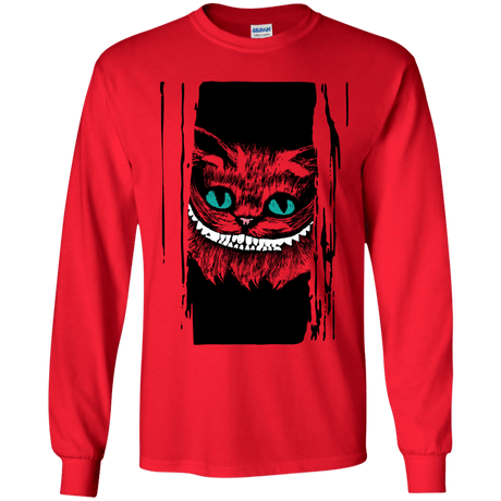 T-Shirts Red / YS Here's Cheshire Youth Long Sleeve T-Shirt