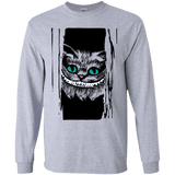 T-Shirts Sport Grey / YS Here's Cheshire Youth Long Sleeve T-Shirt