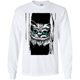 T-Shirts White / YS Here's Cheshire Youth Long Sleeve T-Shirt