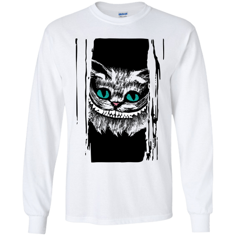 T-Shirts White / YS Here's Cheshire Youth Long Sleeve T-Shirt