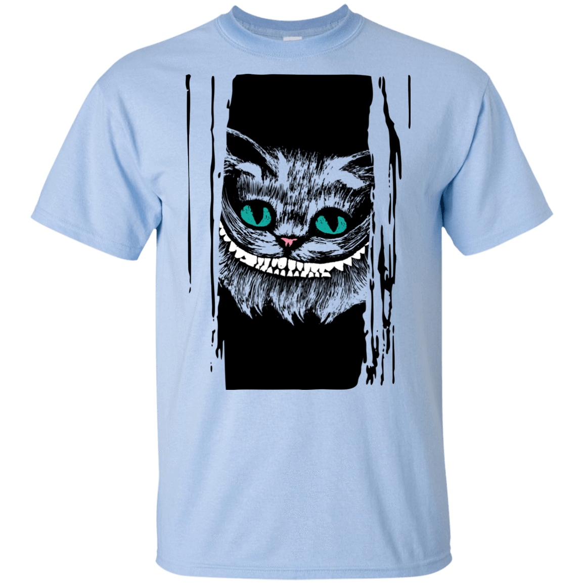 T-Shirts Light Blue / YXS Here's Cheshire Youth T-Shirt