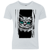 T-Shirts Heather White / YXS Here's Cheshire Youth Triblend T-Shirt