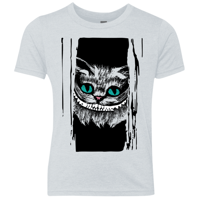 T-Shirts Heather White / YXS Here's Cheshire Youth Triblend T-Shirt