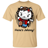 T-Shirts Vegas Gold / S Heres Johnny Kitty T-Shirt