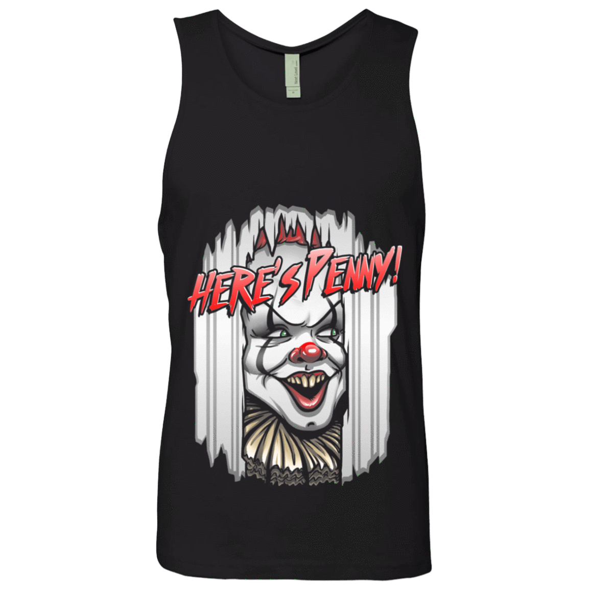 T-Shirts Black / S Heres Penny Men's Premium Tank Top