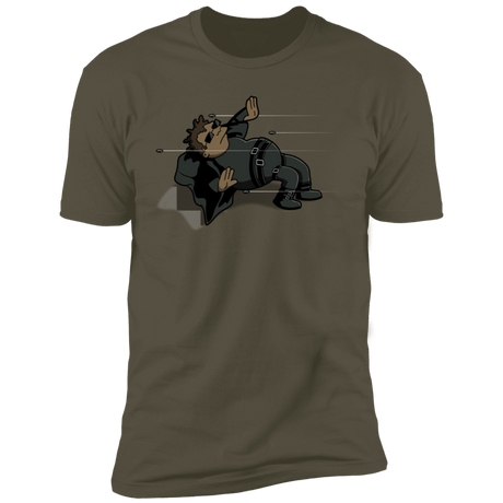 T-Shirts Military Green / S Hermes Limbo Men's Premium T-Shirt