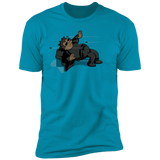 T-Shirts Turquoise / S Hermes Limbo Men's Premium T-Shirt