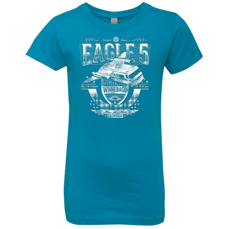 T-Shirts Turquoise / YXS Hero 4 Hire Girls Premium T-Shirt