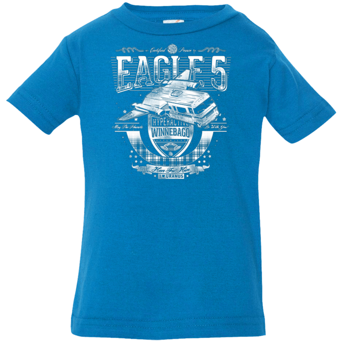 T-Shirts Cobalt / 6 Months Hero 4 Hire Infant Premium T-Shirt