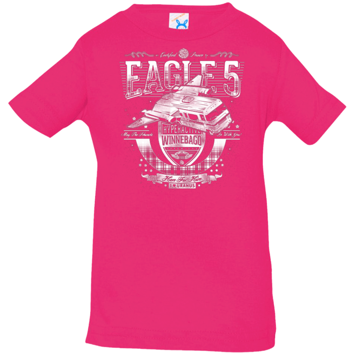 T-Shirts Hot Pink / 6 Months Hero 4 Hire Infant Premium T-Shirt