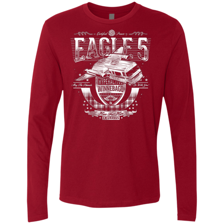 T-Shirts Cardinal / Small Hero 4 Hire Men's Premium Long Sleeve