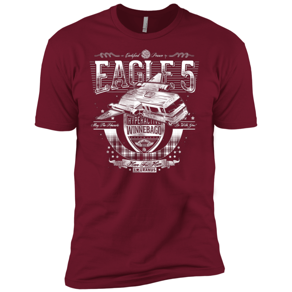 T-Shirts Cardinal / X-Small Hero 4 Hire Men's Premium T-Shirt