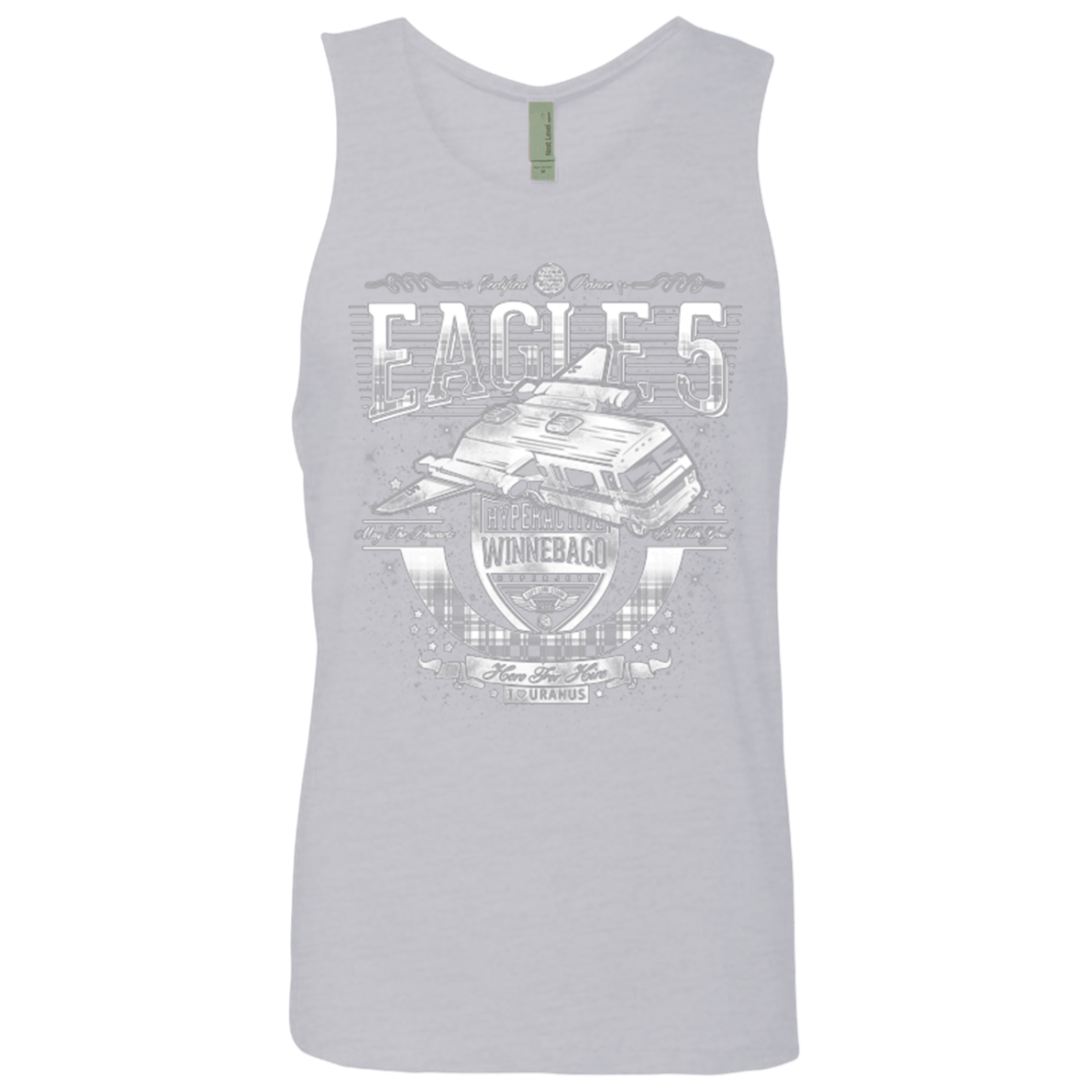 T-Shirts Heather Grey / Small Hero 4 Hire Men's Premium Tank Top