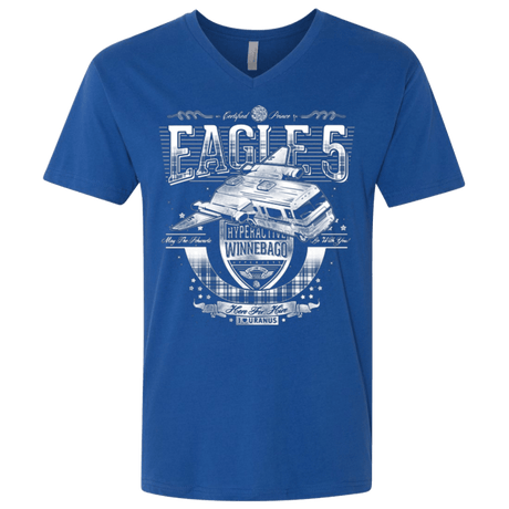 T-Shirts Royal / X-Small Hero 4 Hire Men's Premium V-Neck