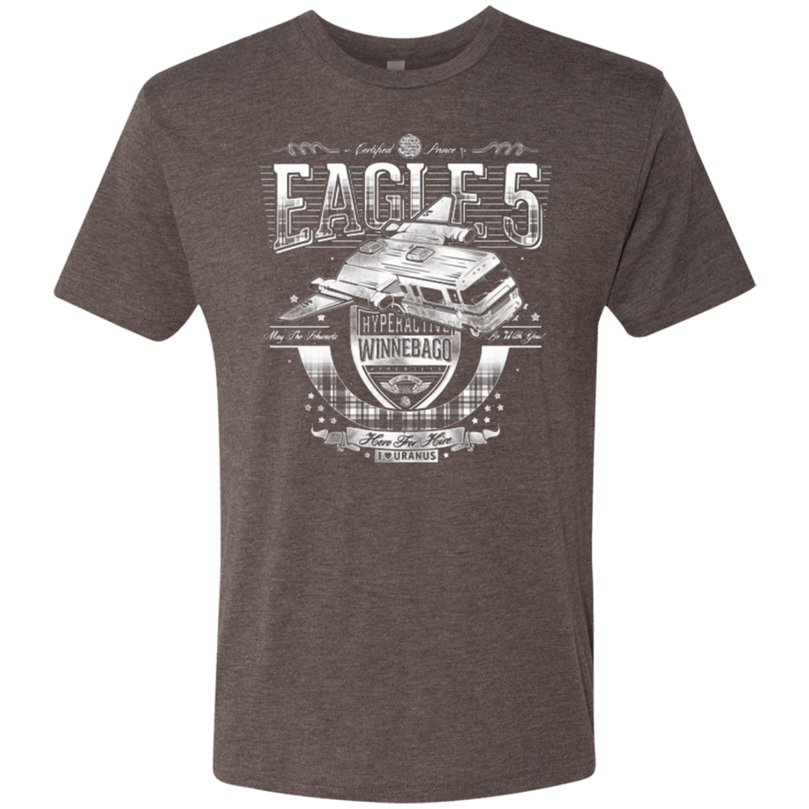 T-Shirts Macchiato / Small Hero 4 Hire Men's Triblend T-Shirt