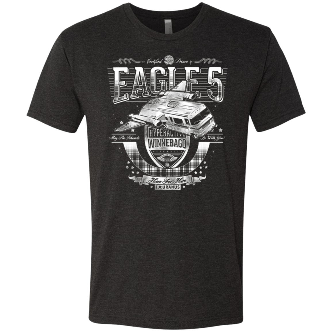 T-Shirts Vintage Black / Small Hero 4 Hire Men's Triblend T-Shirt