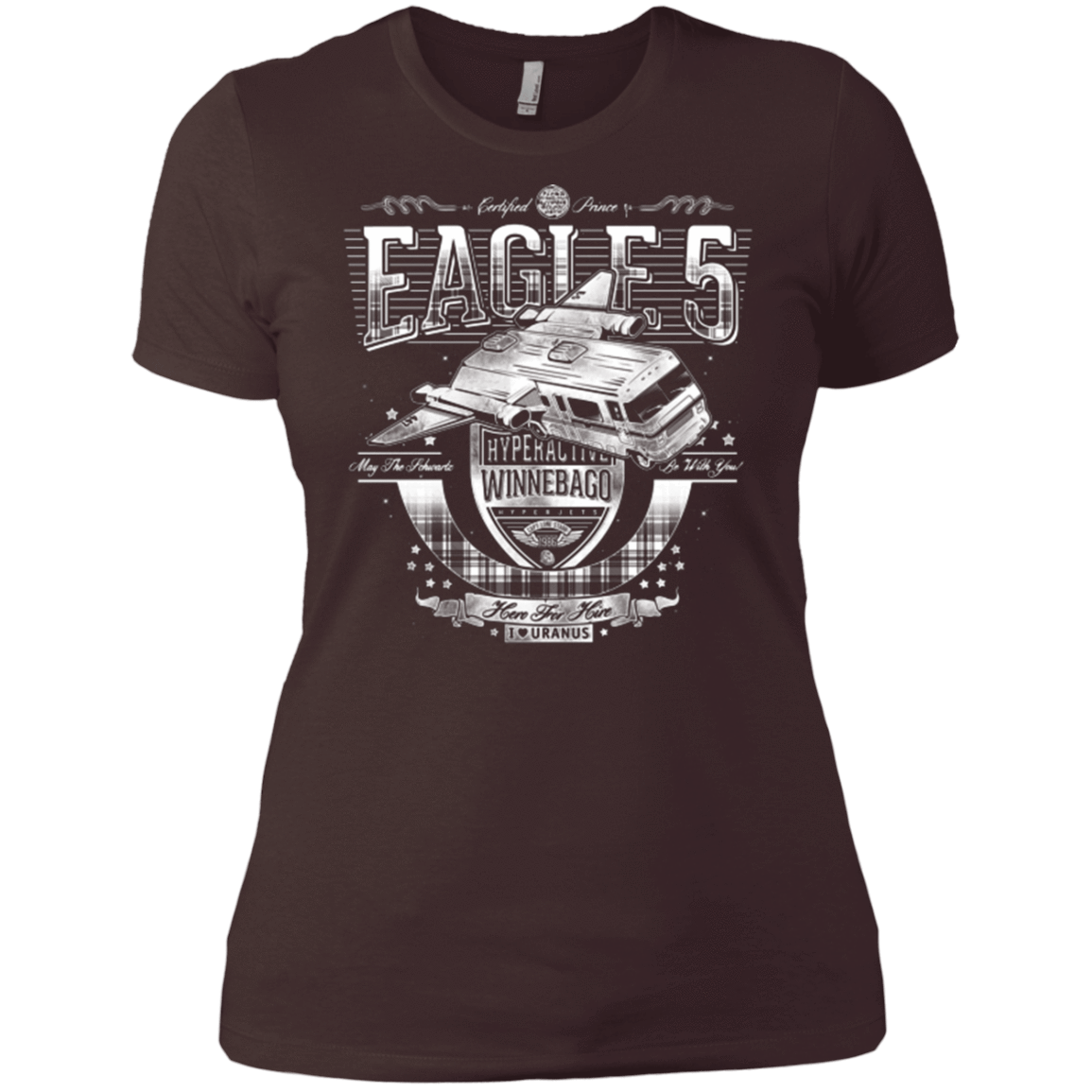 T-Shirts Dark Chocolate / X-Small Hero 4 Hire Women's Premium T-Shirt