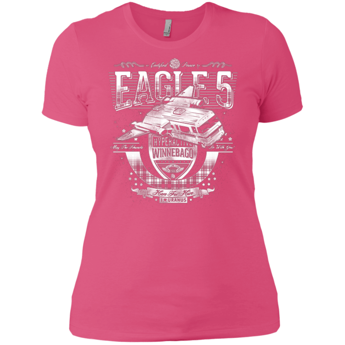 T-Shirts Hot Pink / X-Small Hero 4 Hire Women's Premium T-Shirt