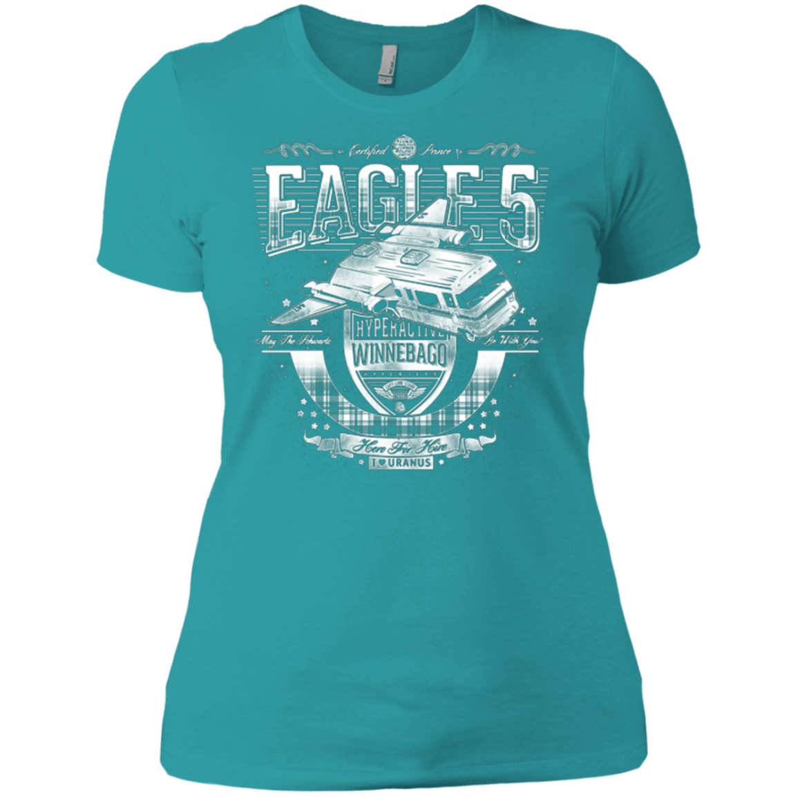 T-Shirts Tahiti Blue / X-Small Hero 4 Hire Women's Premium T-Shirt