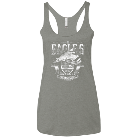 T-Shirts Venetian Grey / X-Small Hero 4 Hire Women's Triblend Racerback Tank