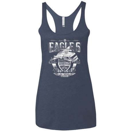 T-Shirts Vintage Navy / X-Small Hero 4 Hire Women's Triblend Racerback Tank