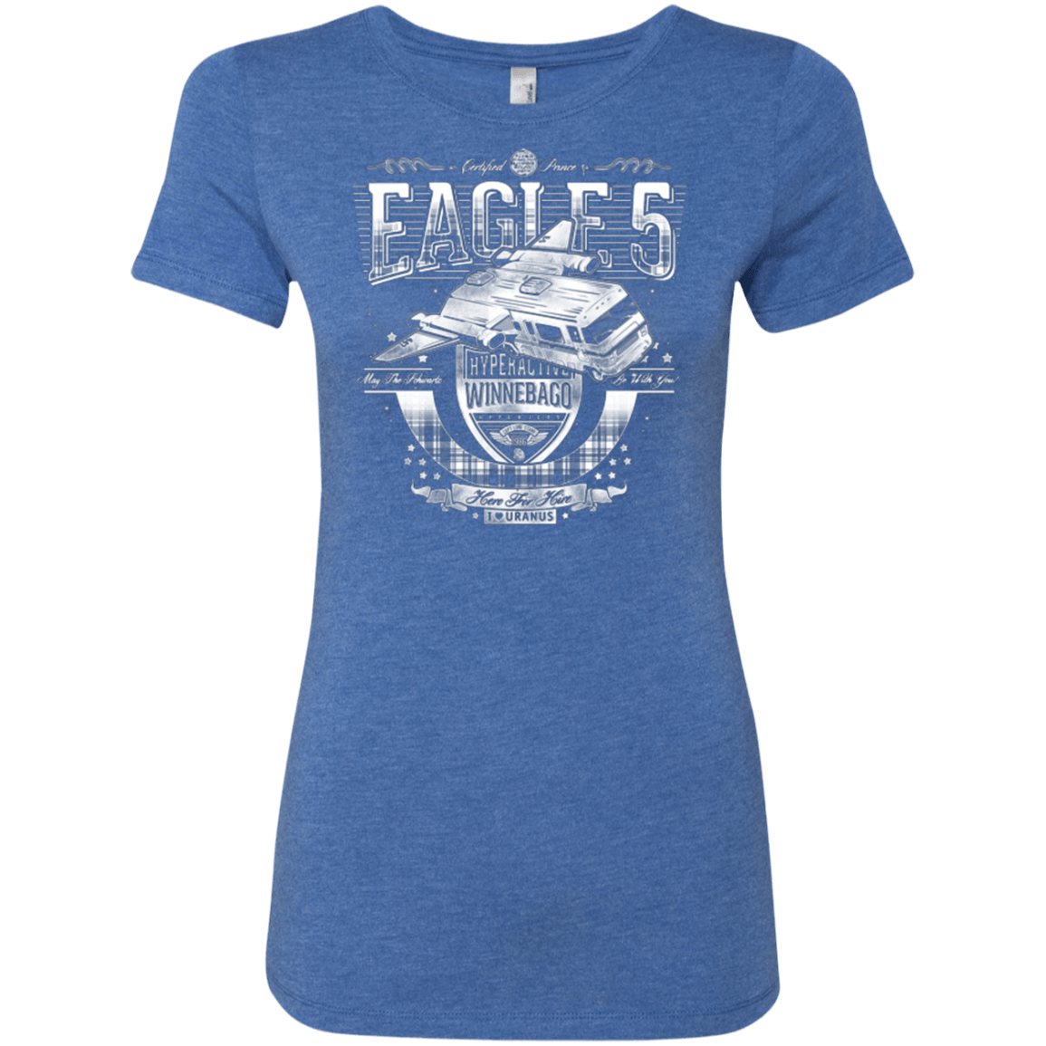 T-Shirts Vintage Royal / Small Hero 4 Hire Women's Triblend T-Shirt