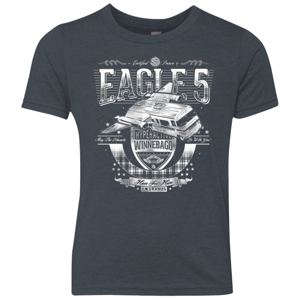 T-Shirts Vintage Navy / YXS Hero 4 Hire Youth Triblend T-Shirt