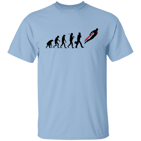 T-Shirts Light Blue / S Hero Evolution T-Shirt