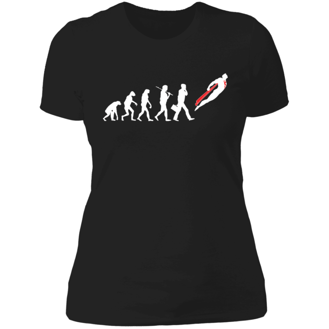 T-Shirts Black / X-Small Hero Evolution Women's Premium T-Shirt
