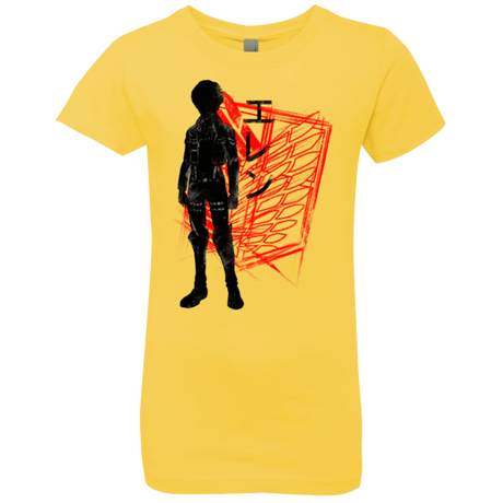 T-Shirts Vibrant Yellow / YXS Hero Girls Premium T-Shirt