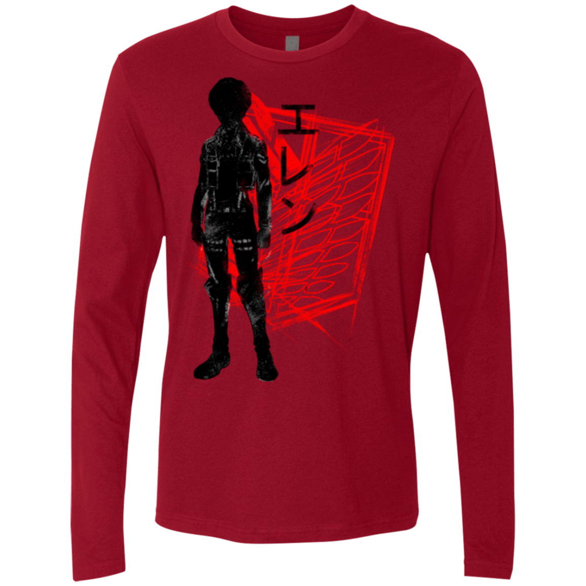 T-Shirts Cardinal / Small Hero Men's Premium Long Sleeve