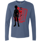 T-Shirts Indigo / Small Hero Men's Premium Long Sleeve