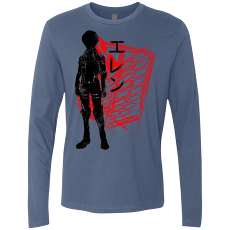T-Shirts Indigo / Small Hero Men's Premium Long Sleeve