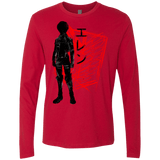 T-Shirts Red / Small Hero Men's Premium Long Sleeve