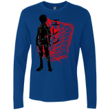 T-Shirts Royal / Small Hero Men's Premium Long Sleeve