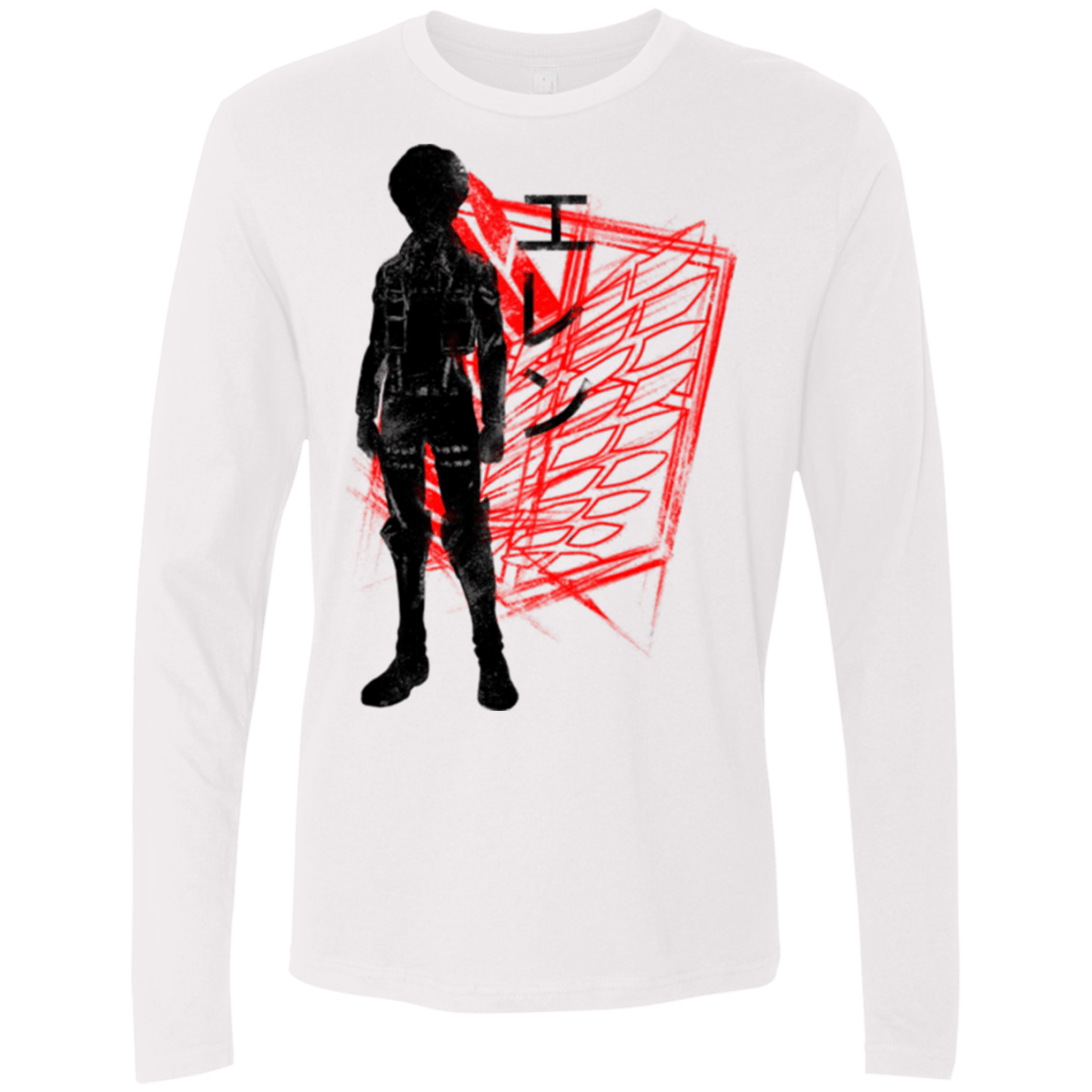 T-Shirts White / Small Hero Men's Premium Long Sleeve