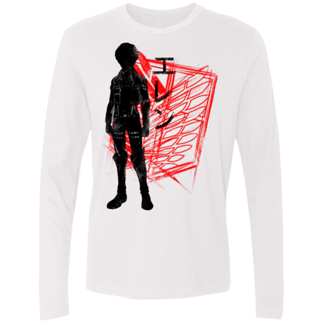 T-Shirts White / Small Hero Men's Premium Long Sleeve