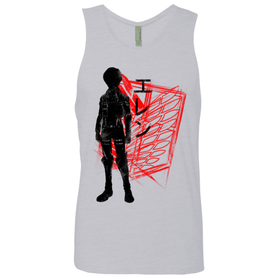 T-Shirts Heather Grey / Small Hero Men's Premium Tank Top