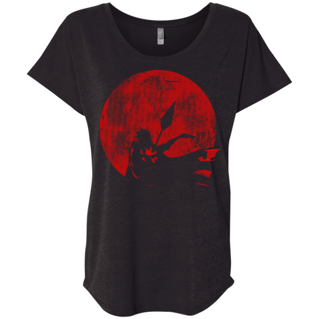 T-Shirts Vintage Black / X-Small Hero of Guren Triblend Dolman Sleeve