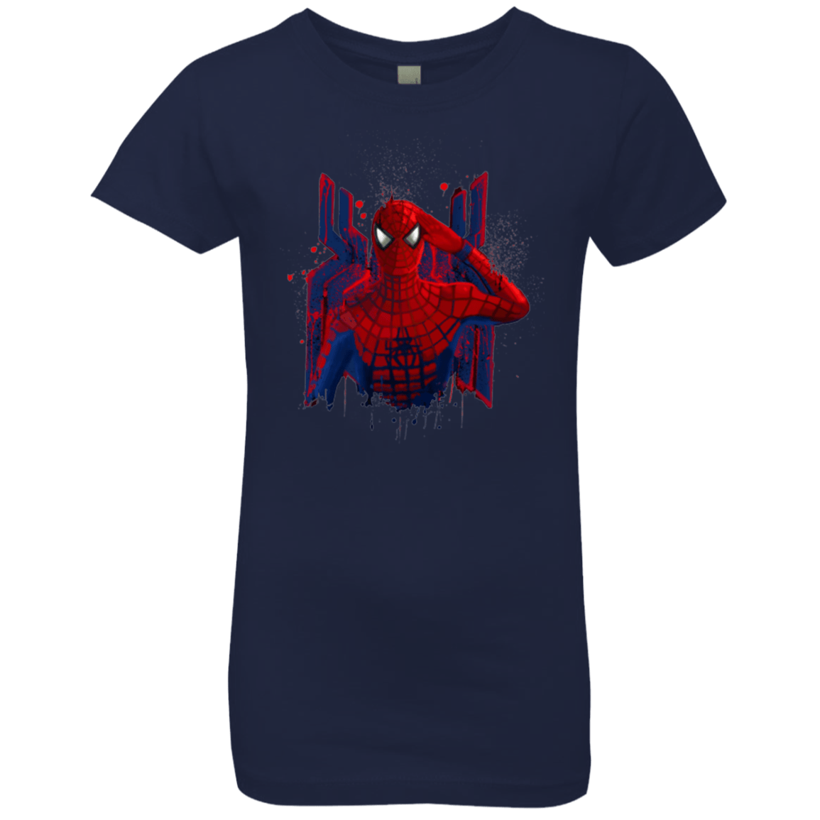 T-Shirts Midnight Navy / YXS Hero of NY Girls Premium T-Shirt