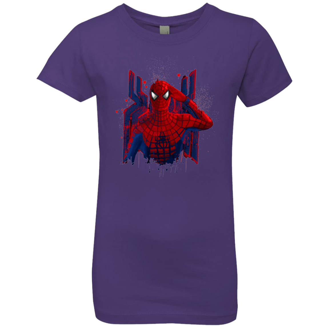 T-Shirts Purple Rush / YXS Hero of NY Girls Premium T-Shirt