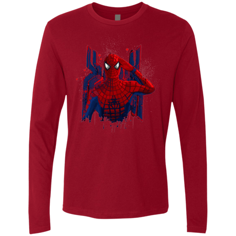 T-Shirts Cardinal / Small Hero of NY Men's Premium Long Sleeve