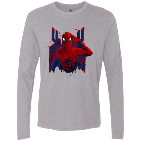 T-Shirts Heather Grey / Small Hero of NY Men's Premium Long Sleeve