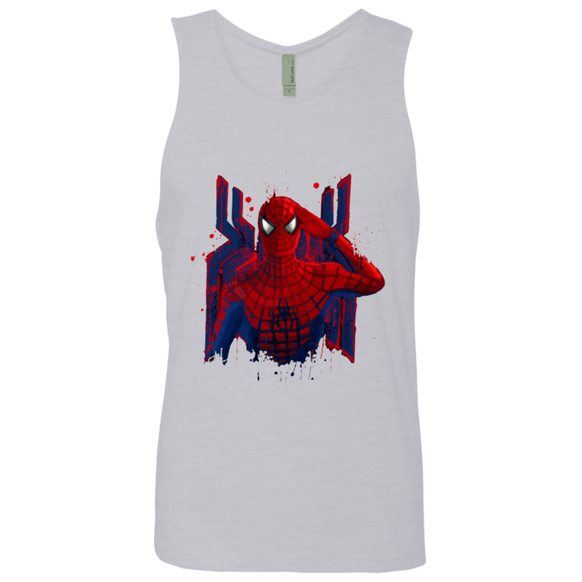 T-Shirts Heather Grey / Small Hero of NY Men's Premium Tank Top