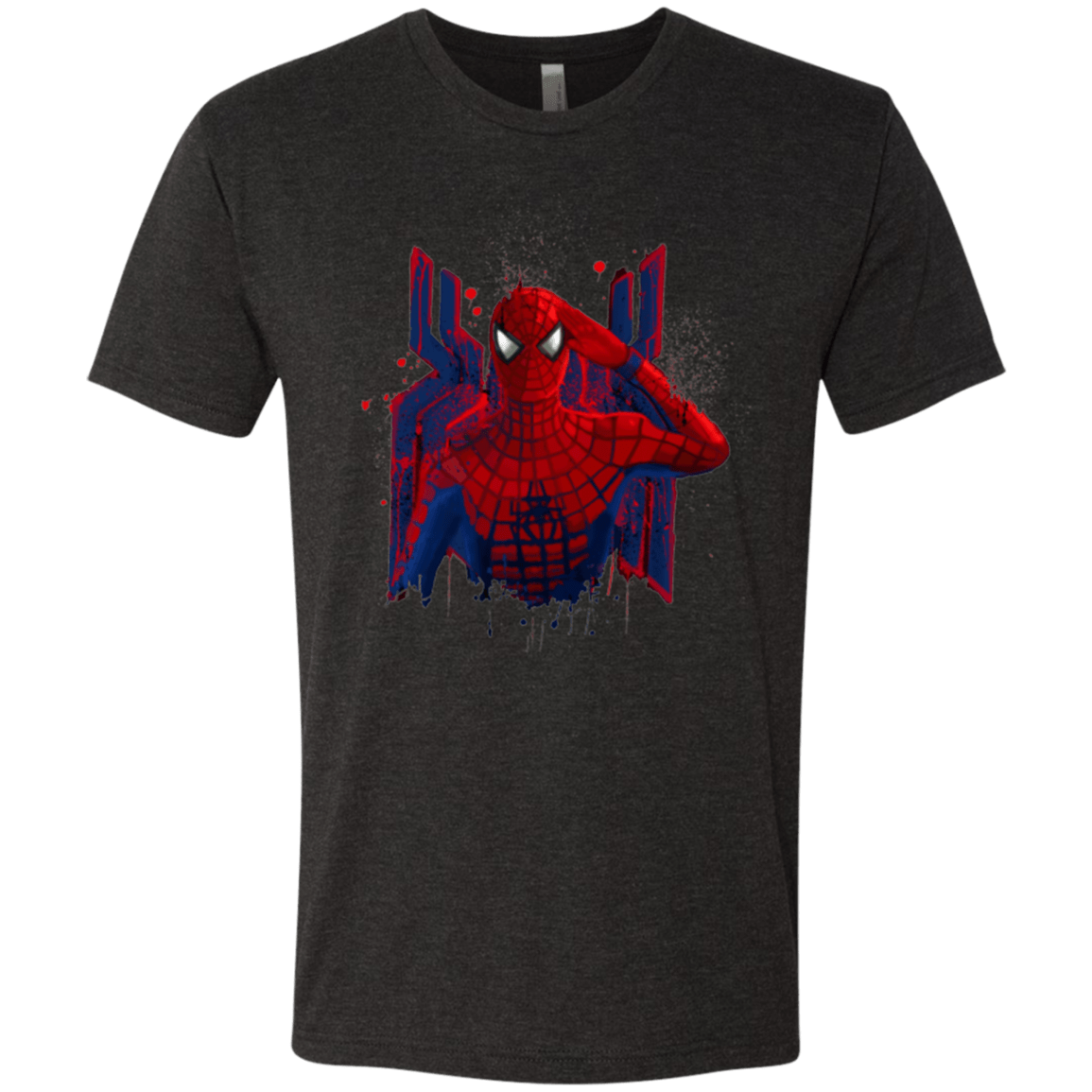 T-Shirts Vintage Black / Small Hero of NY Men's Triblend T-Shirt