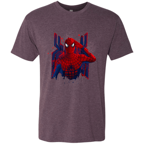 T-Shirts Vintage Purple / Small Hero of NY Men's Triblend T-Shirt