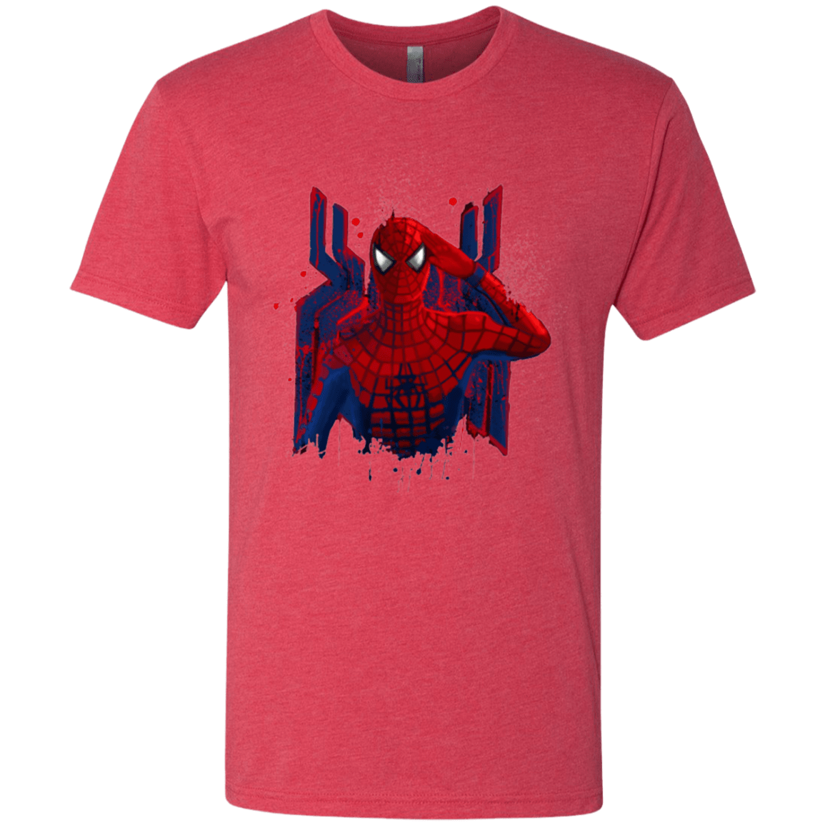 T-Shirts Vintage Red / Small Hero of NY Men's Triblend T-Shirt