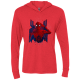 T-Shirts Vintage Red / X-Small Hero of NY Triblend Long Sleeve Hoodie Tee